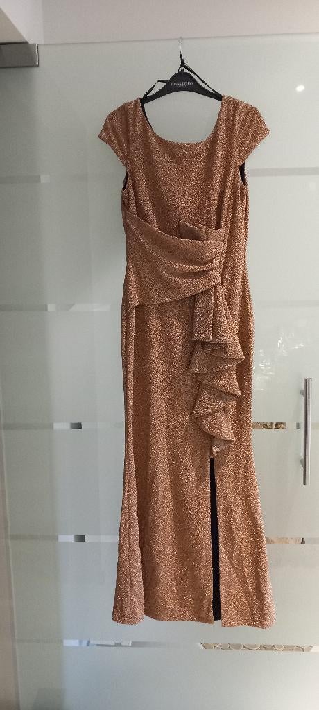 Avondjurk dames, Kleding | Dames, Jurken, Bruin, Nieuw, Onder de knie, Ophalen