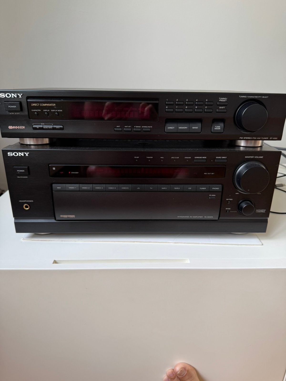 Thuisbioscoop - stereo, Ophalen, Zo goed als nieuw, Sony