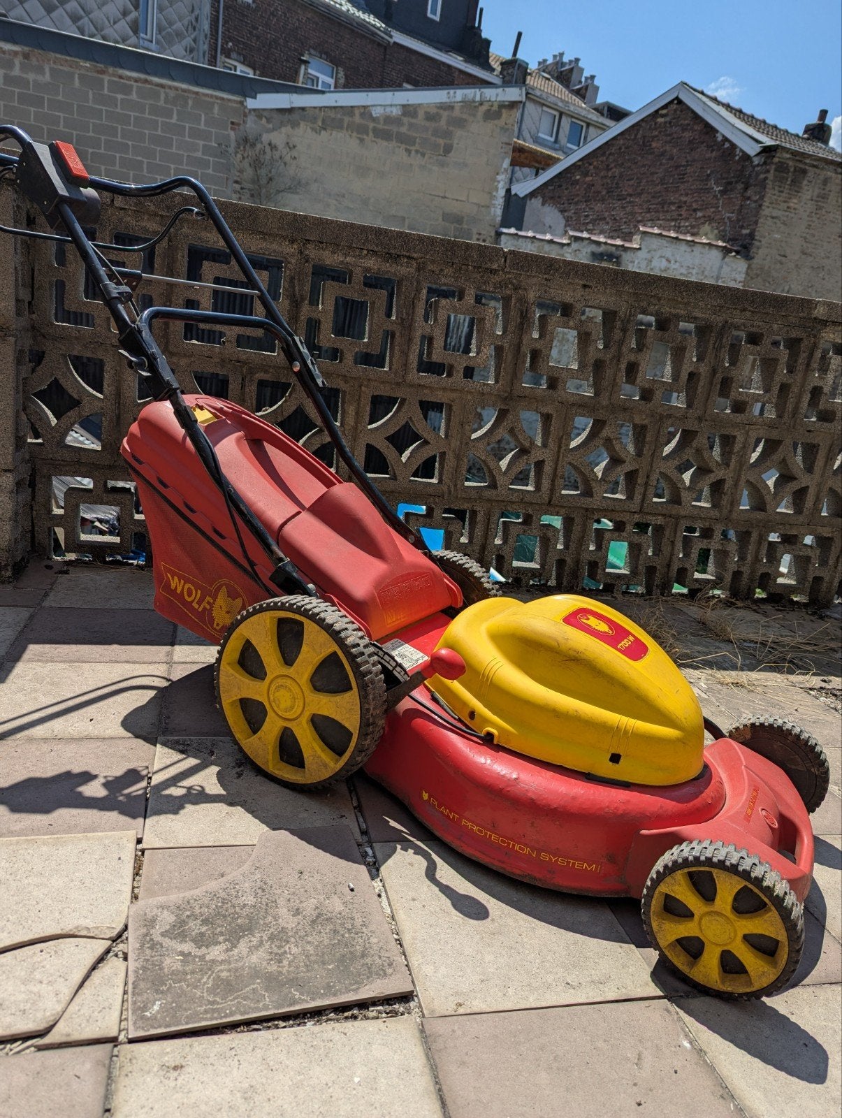 Tondeuse électrique wolfgarten 48cm 1700w, Jardin & Terrasse, WOLF Garten, Tondeuse rotative, 40 à 49 cm, Enlèvement