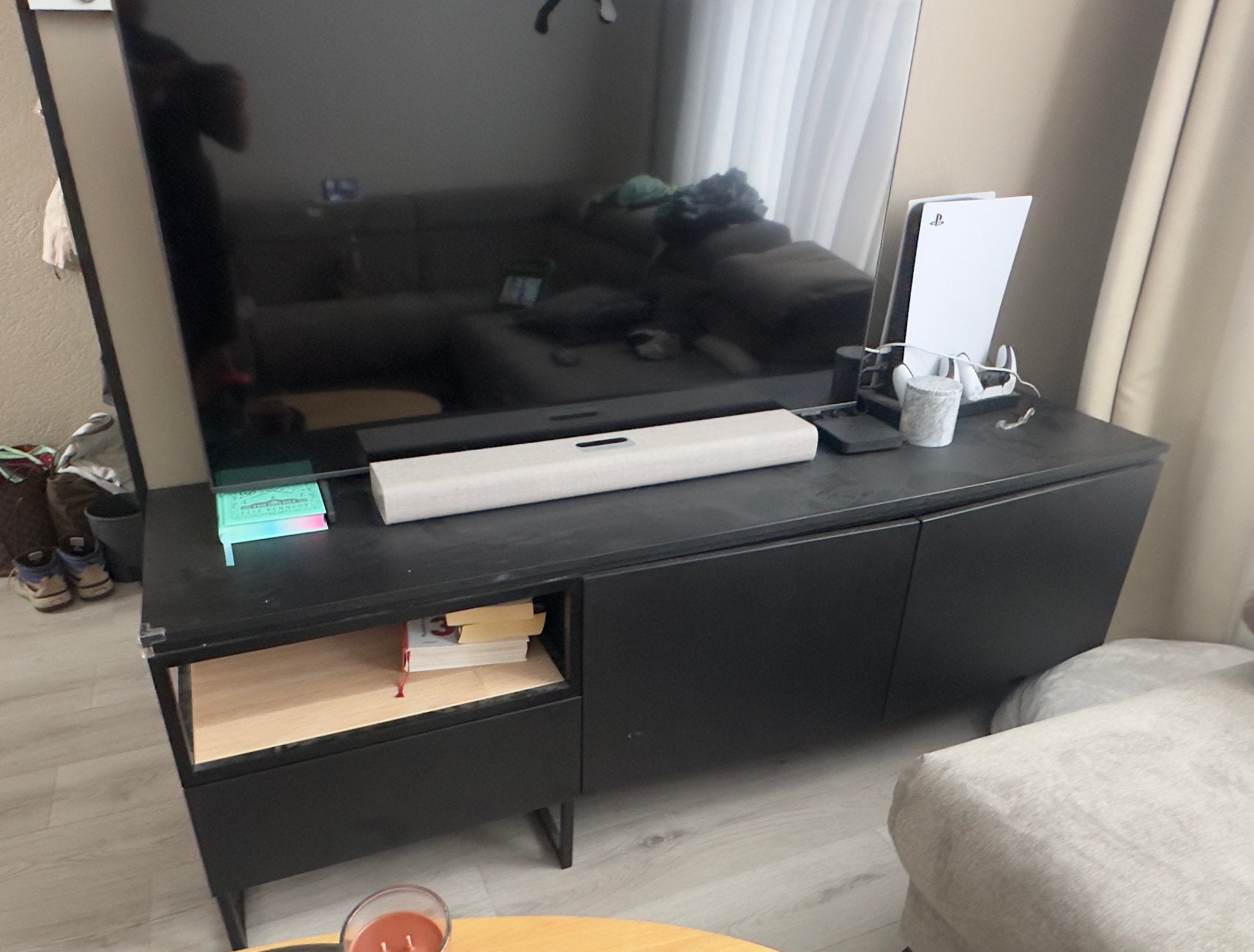Meuble TV avec buffet, Enlèvement, Utilisé