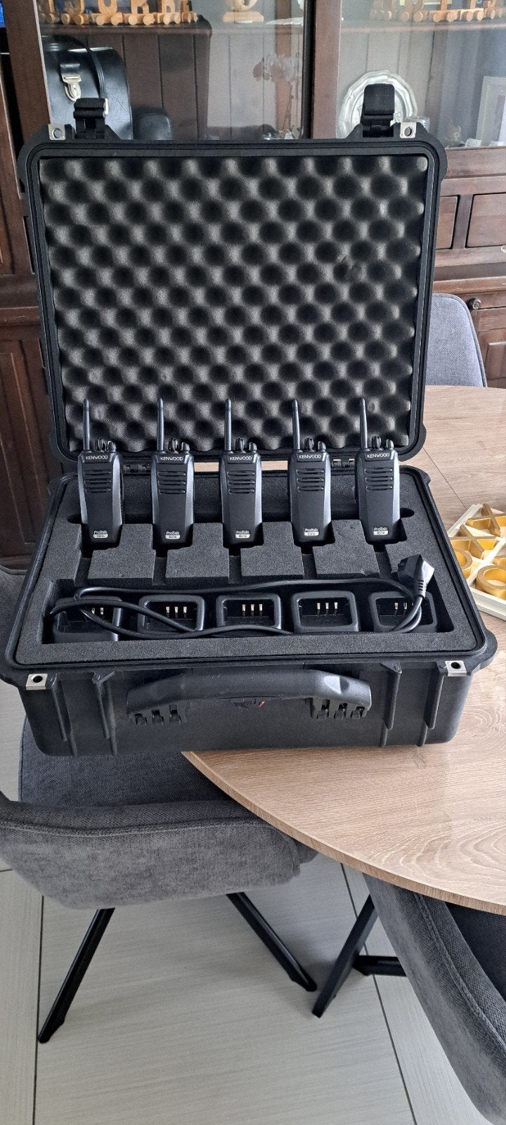 Walky talky tk 3401d, Enlèvement
