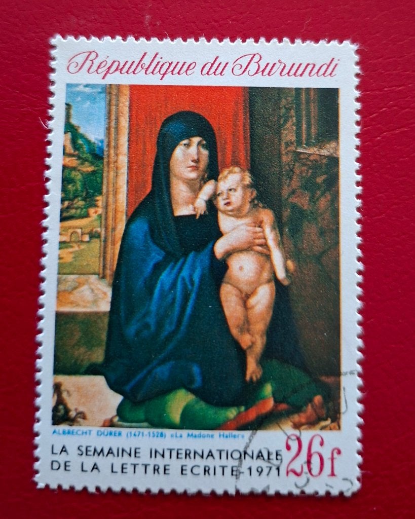 Postzegel Burundi OBP 468, Postzegels en Munten, Ophalen of Verzenden, Gestempeld