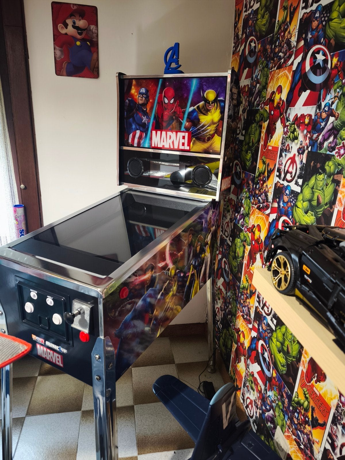 flipper virtuel marvel, Collections, Enlèvement