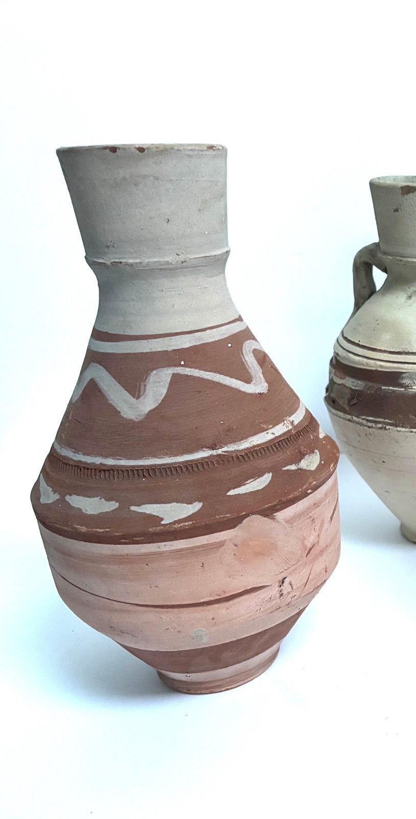 4 stuks Egyptische aardewerken waterkruik, Ophalen