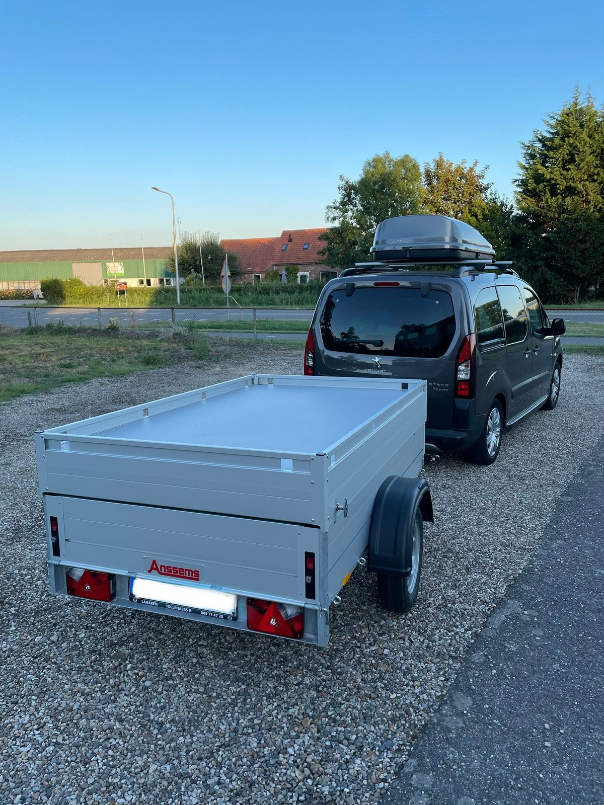 Anssems aanhanger/bagagewagen GT 750 211 x 126 HT, Enlèvement, Comme neuf
