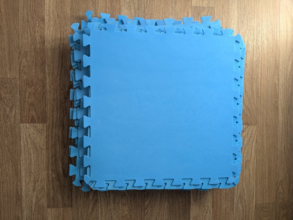 Ondertegels zwembad / schuim puzzeltegels 39 stuks, Ophalen of Verzenden