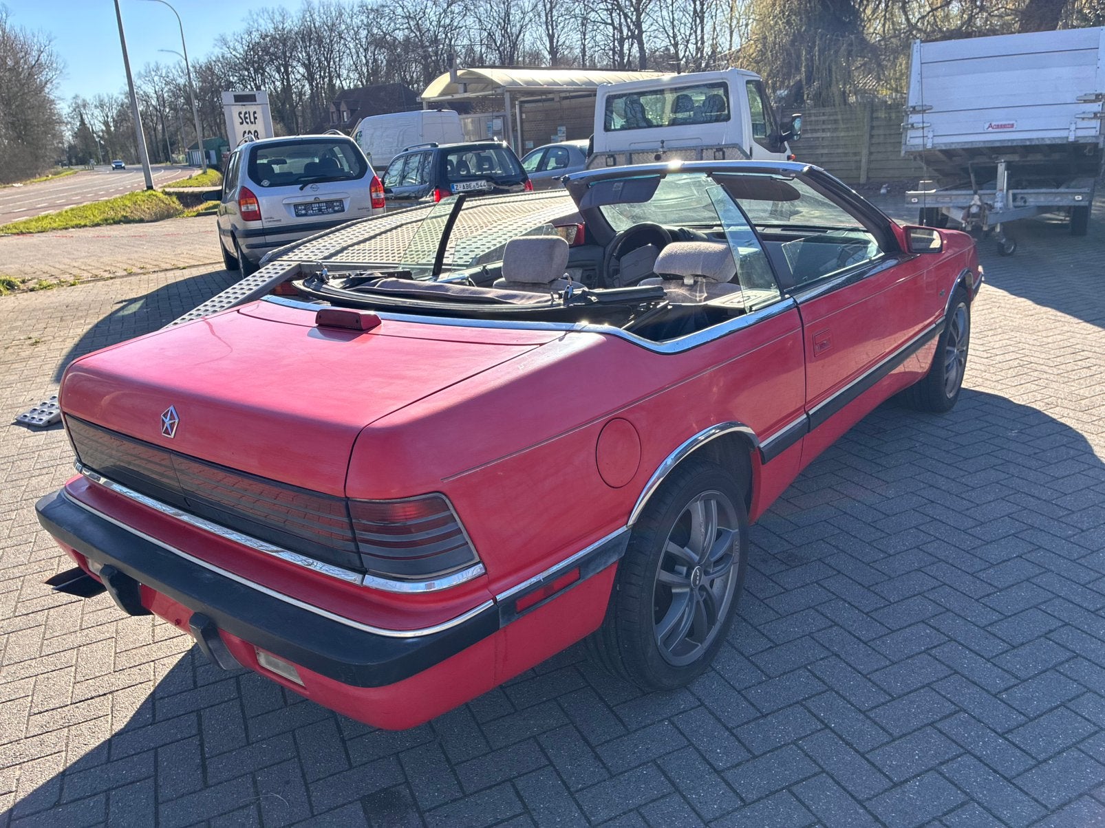 Chrysler le baron cabrio v6 automaat, foto 8