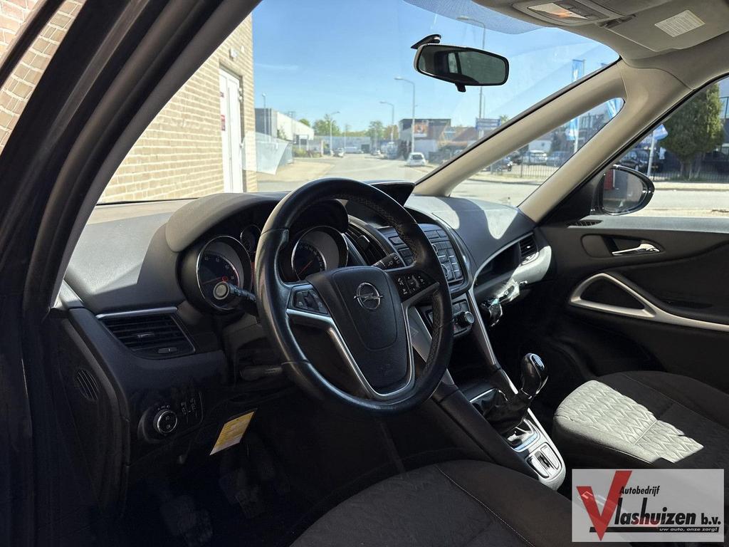 Opel Zafira Tourer 1.4 Design Edition 7 Persoons | LPG | Cru, Autos, Argent ou Gris, 139 g/km, Entreprise, Boîte manuelle