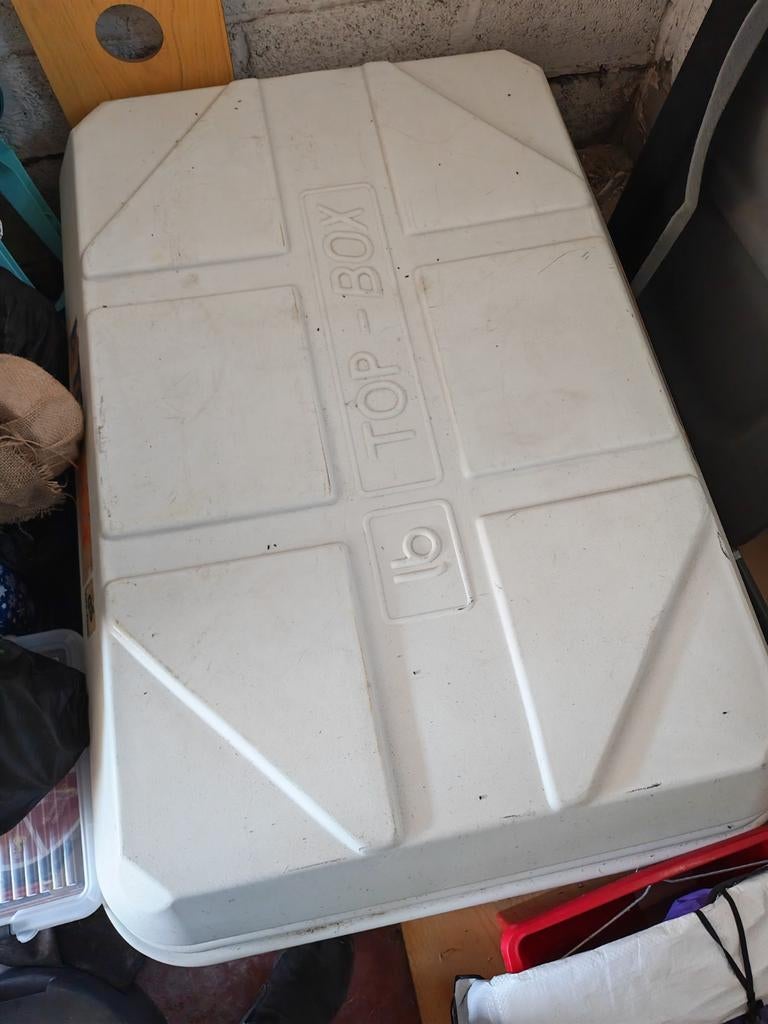Dakkoffer TOPBOX groot met sleutel, Ophalen, Gebruikt