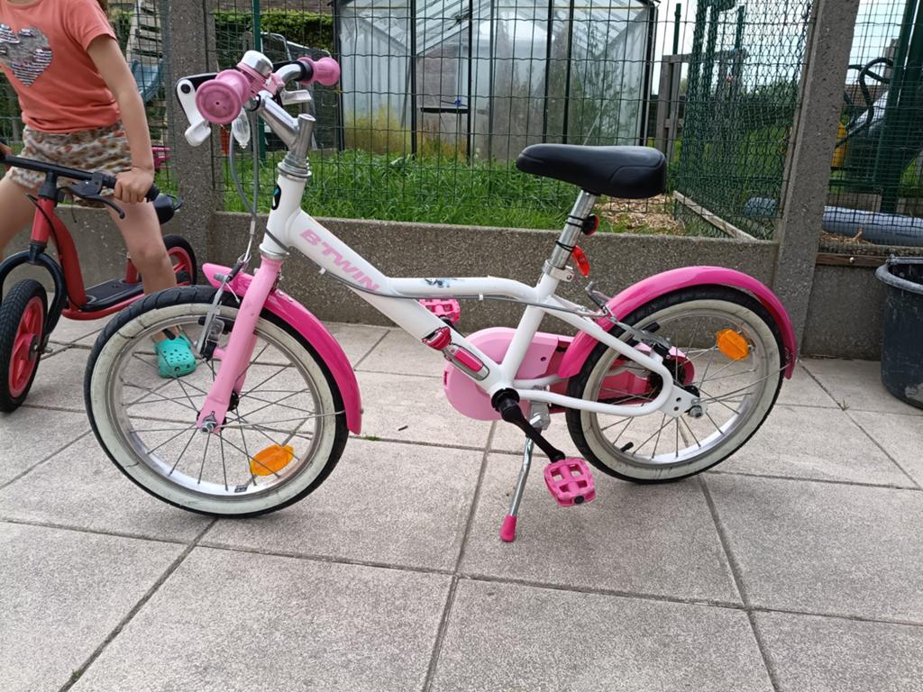 Kinderfiets meisje 16 inch, Ophalen, 16 inch