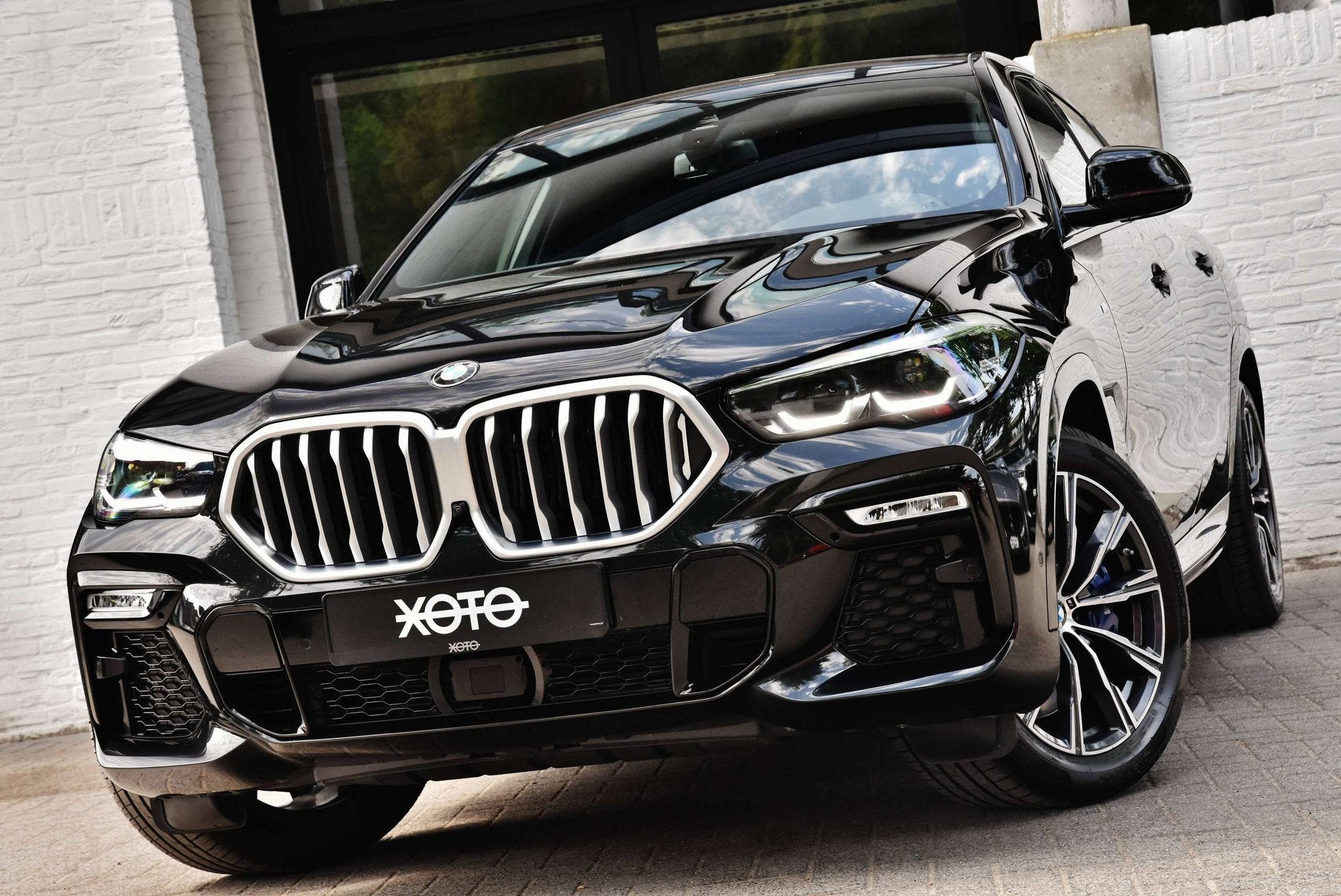 BMW X6 XDRIVE30D AS M PACK * TREKHAAK / ICONIC GLOW / 360 CA, Autos, Cuir, Achat, Noir, 6 cylindres