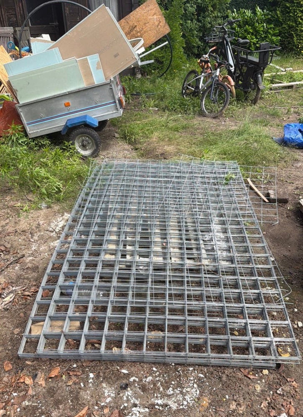 Gratis vloerverwarmingsnetten op te halen, Bricolage & Construction, Enlèvement, Comme neuf