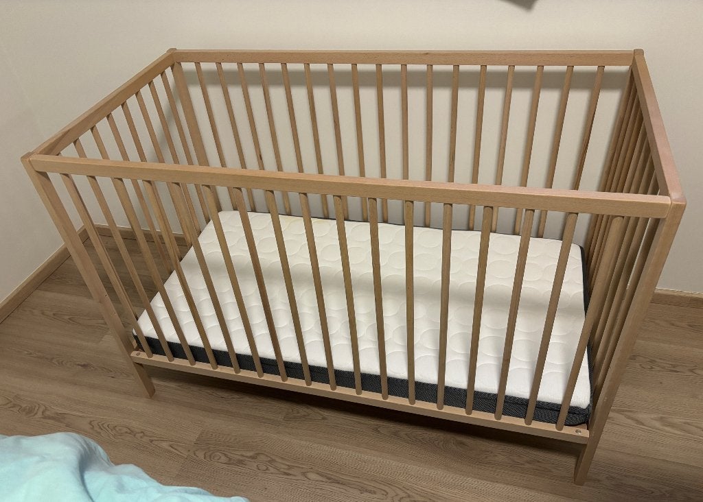 Babybed met matras, Ophalen, Gebruikt, Ledikant