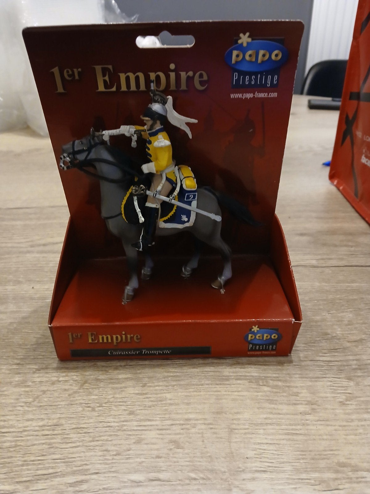 Verzamelfiguur  Franse Cuirassier-trompetter 1er Empire, Collections, Enlèvement ou Envoi