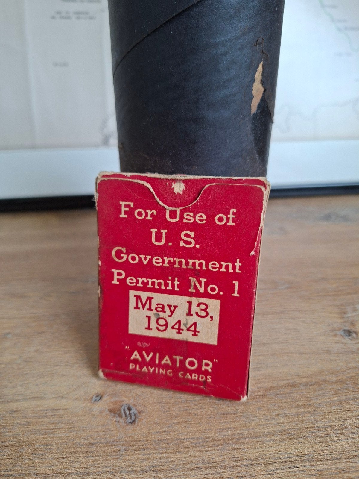 WW2 US ARC playing cards 1943, Ophalen of Verzenden