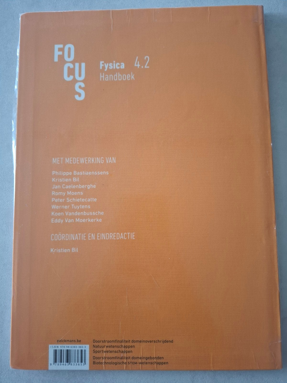 Manuel Focus Physics 4.2 (édition 2024), Enlèvement ou Envoi, Comme neuf, Secondaire, Néerlandais