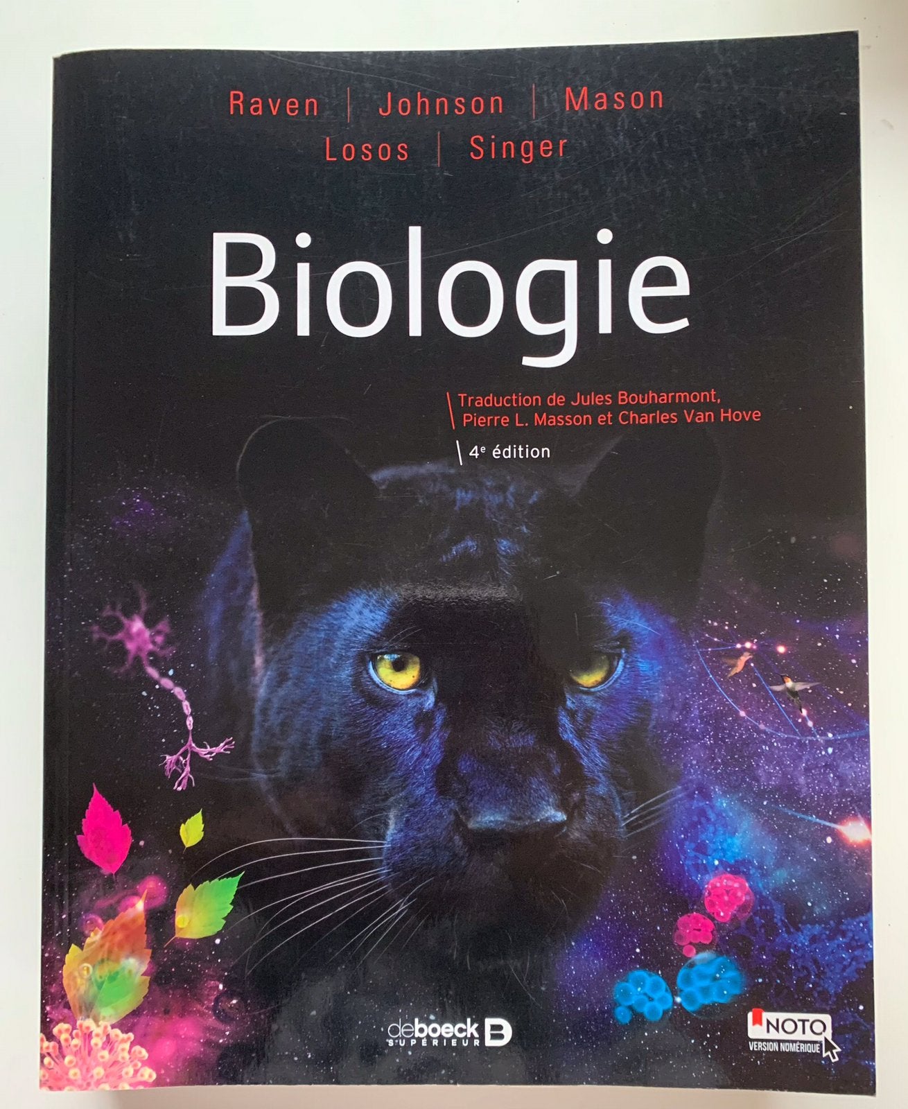 Biologie de Raven, Johnson, Mason, Losos, Singer, Enlèvement, Utilisé, Sciences naturelles