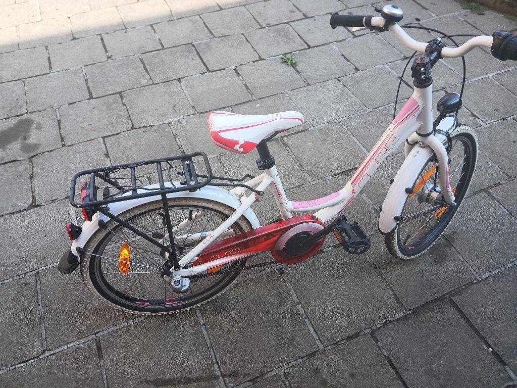 Meisjesfiets 20 inch, Ophalen, Terugtraprem, Versnellingen, Zo goed als nieuw