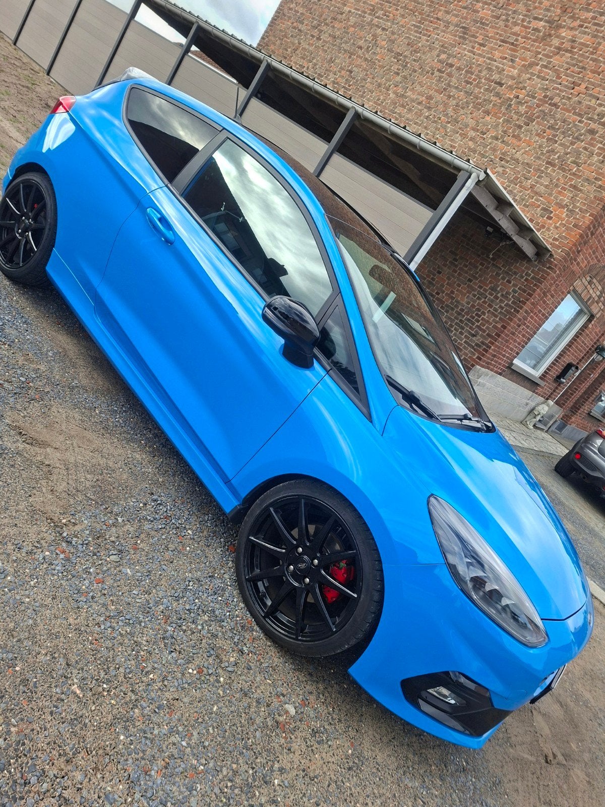 ford fiesta st limited edition, Voorwielaandrijving, Euro 6, Sportstoelen, Blauw