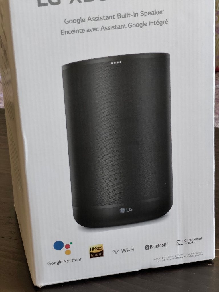 LG XBOOM AI ThinQ, Moins de 60 watts, Comme neuf, Enlèvement, Haut-parleur central