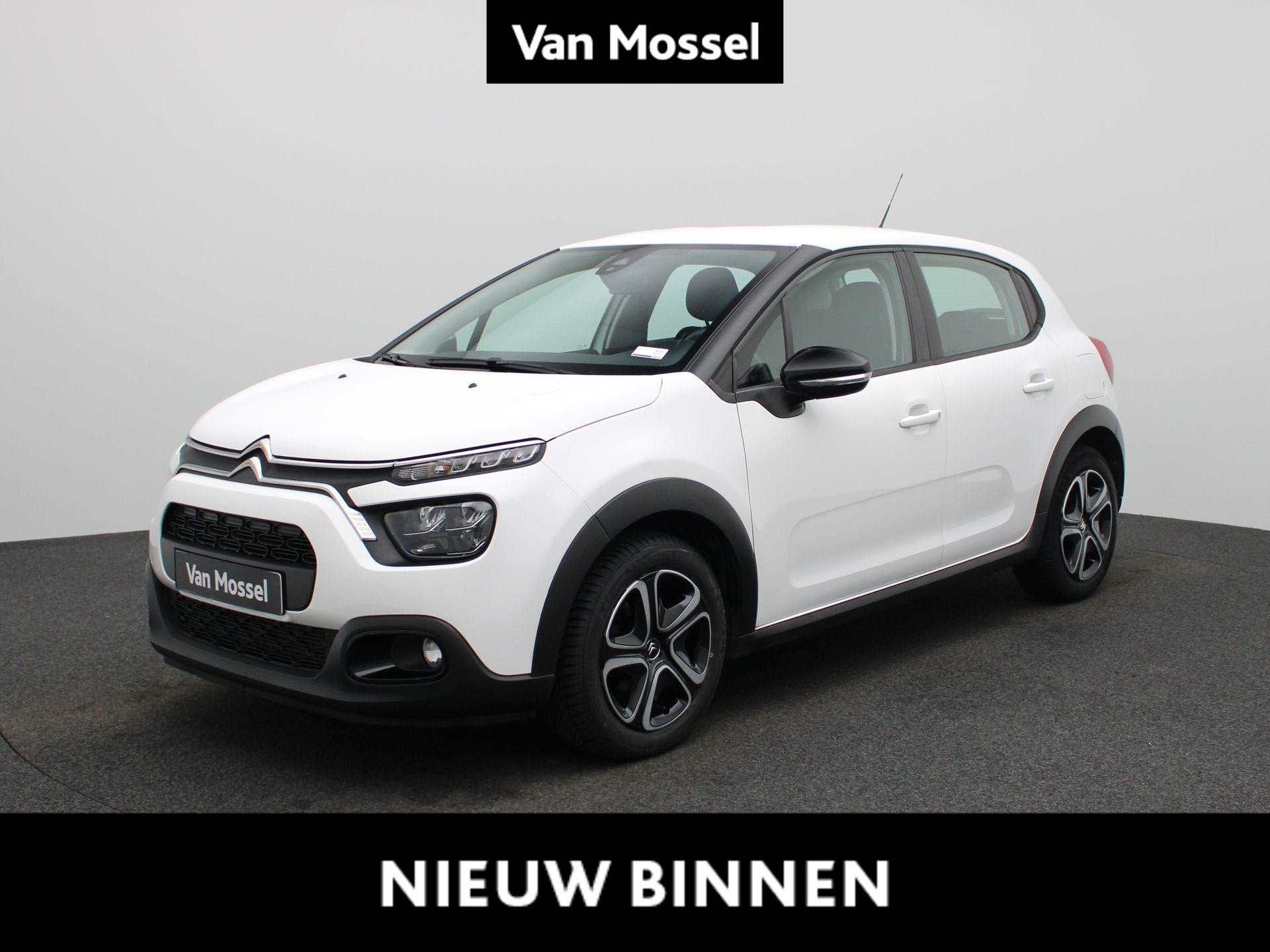 Citroën C3 1.2 PureTech 83 S&S MAN Feel, Auto's, Voorwielaandrijving, Wit, 3 cilinders, 1200 cc