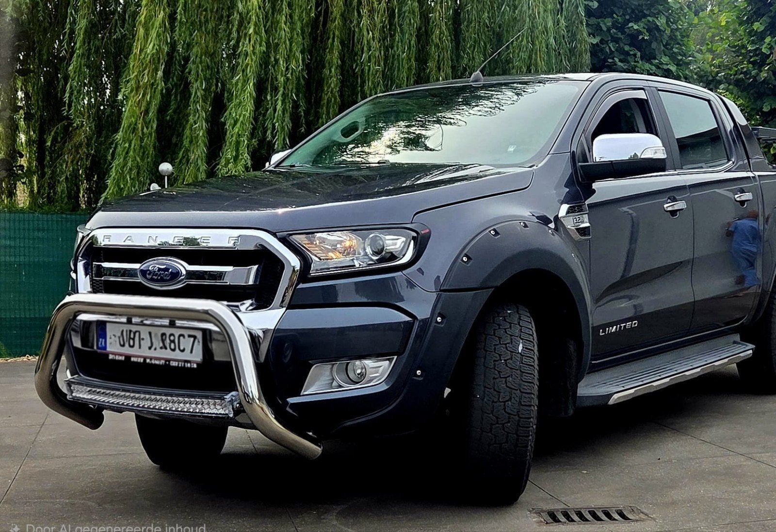 Ford Ranger 3.2 Limited, Auto's, Ford, 4 deurs, Zwart, Leder, Vierwielaandrijving