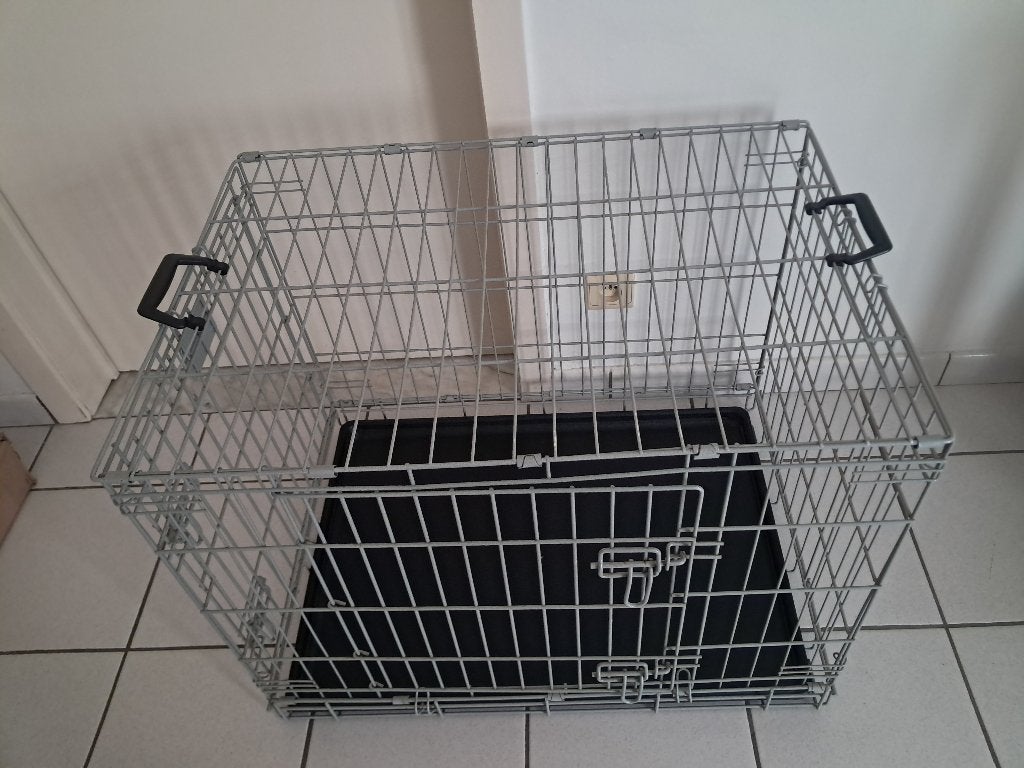 Savic hondenbench, Animaux & Accessoires, Enlèvement, Utilisé