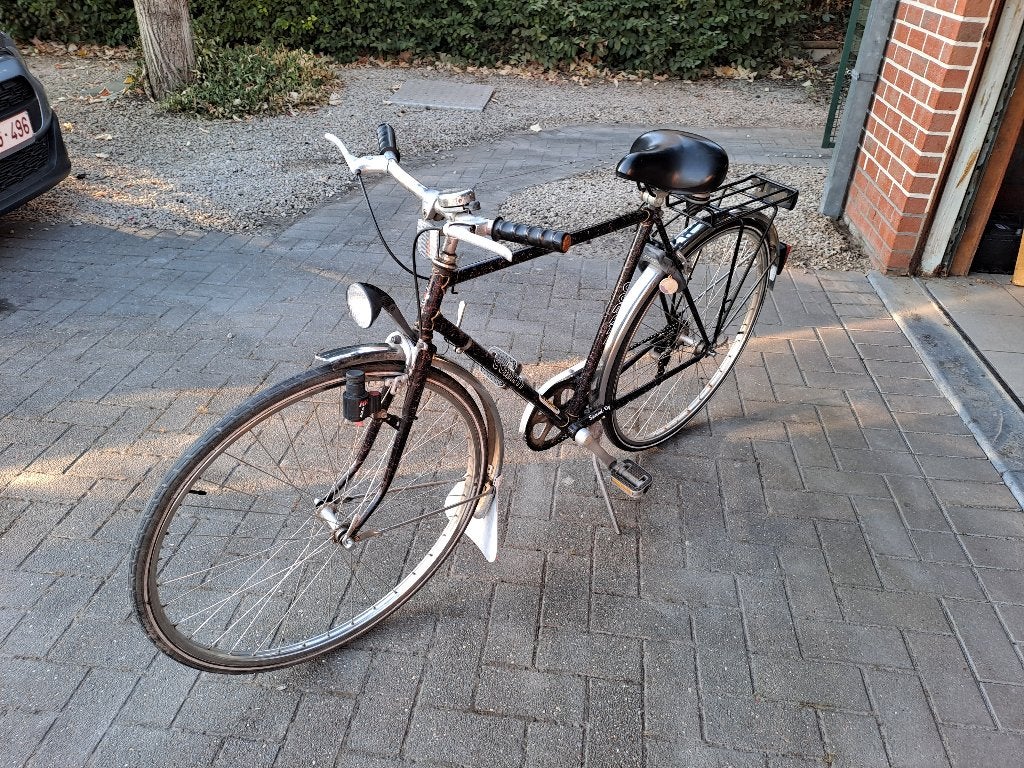 Vintage herenfiets, Autres marques, Vitesses, Frein sur jante, Enlèvement