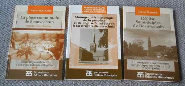 3 livres sur l' histoire de Beauvechain, Enlèvement ou Envoi, Utilisé