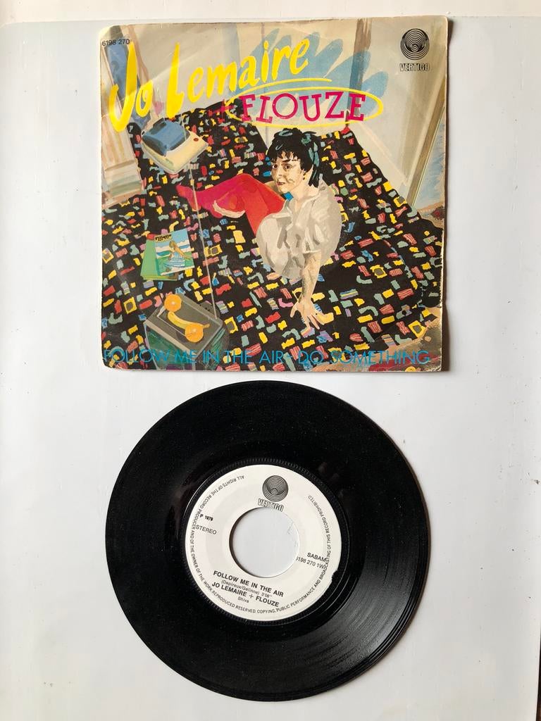 Jo Lemaire + Flouze: follow me in the air ( belpop), Cd's en Dvd's, Verzenden, Zo goed als nieuw