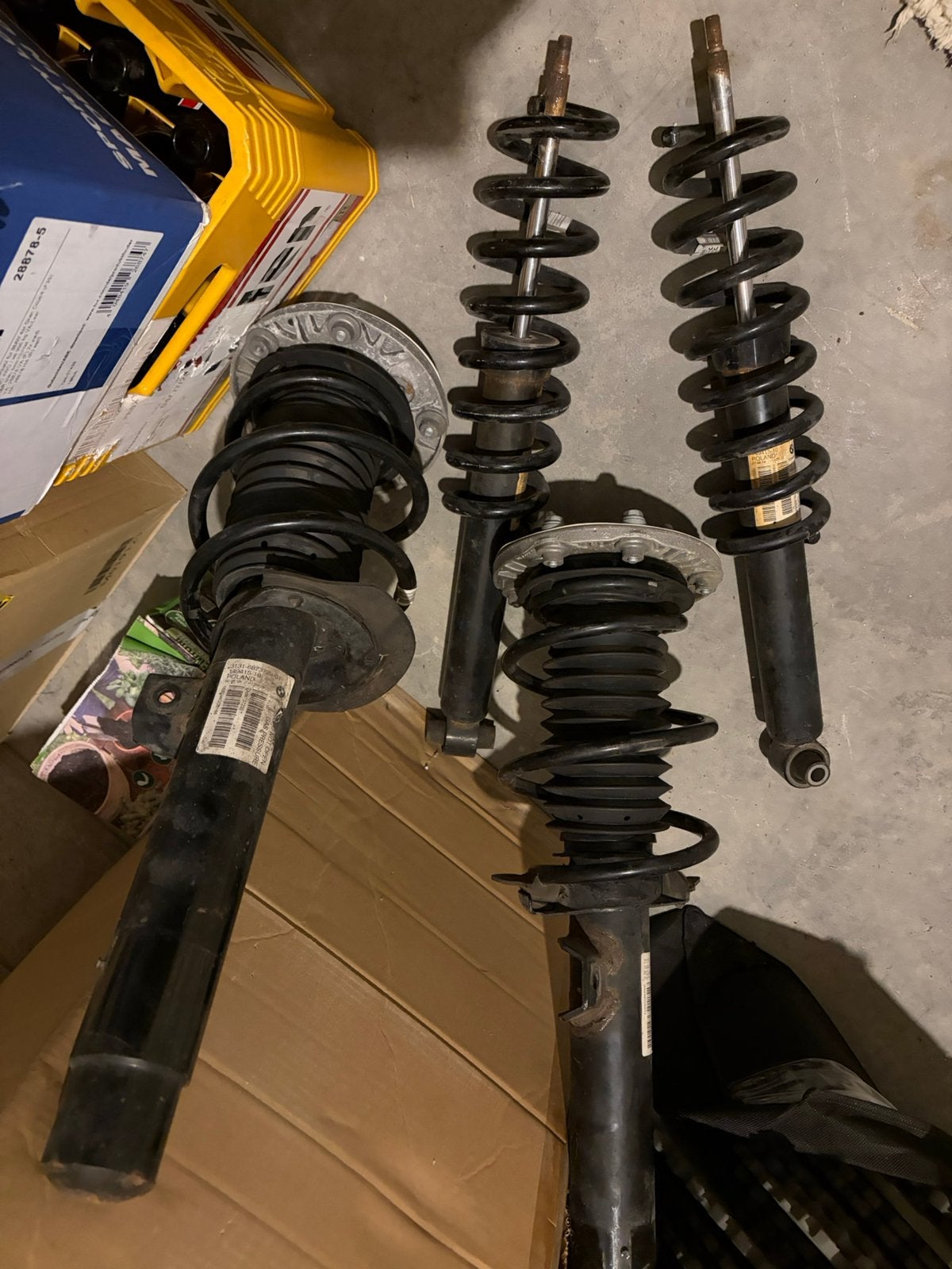 Originele schokdempers en veren bmw 1 serie f20, Auto-onderdelen, Ophalen, Gebruikt, BMW