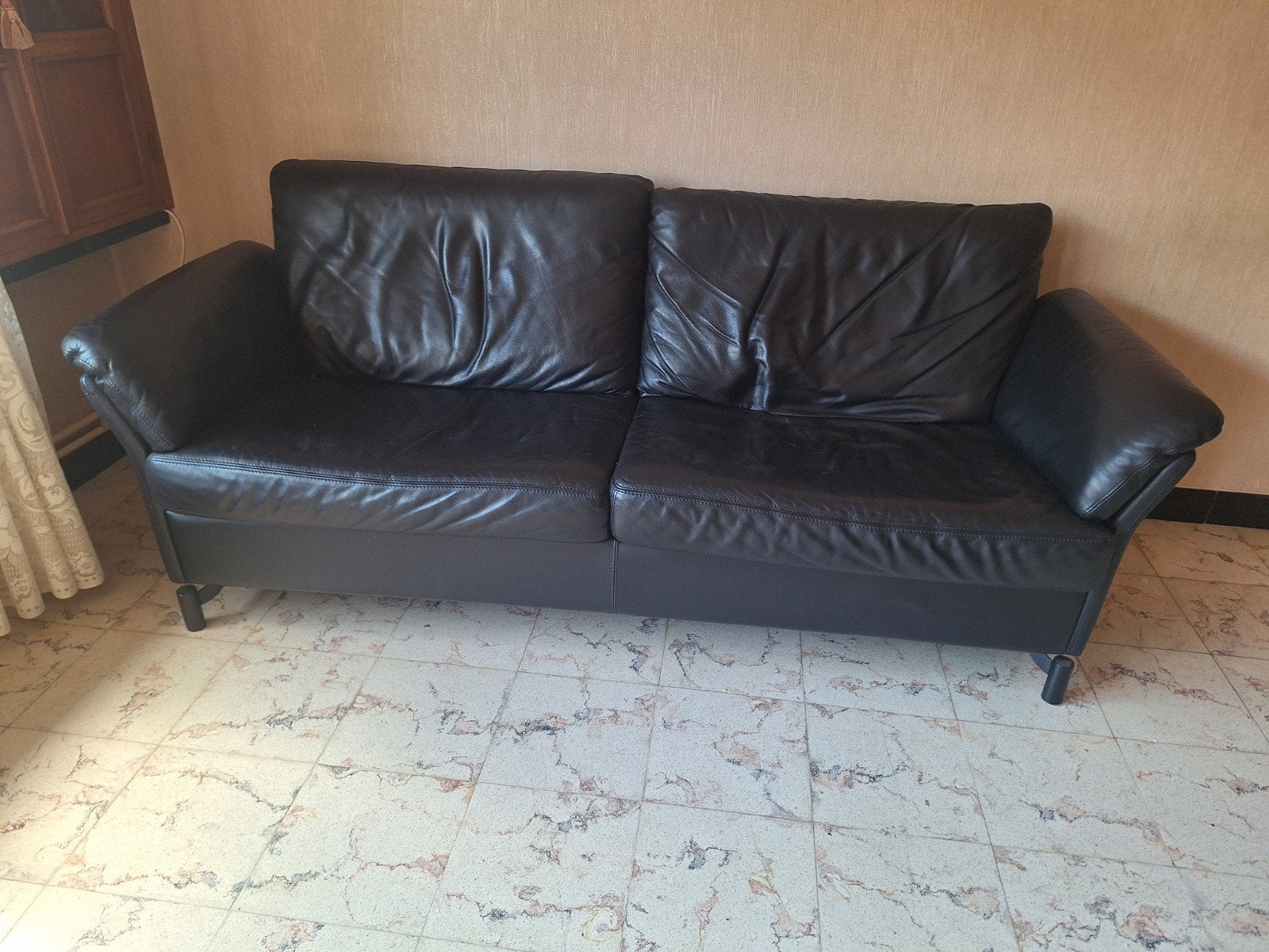 Assise en cuir 90 x 210 cm, Enlèvement