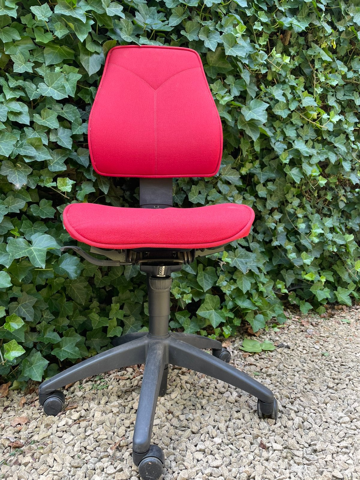 Ergonomische Kinnarps 8000 Bureaustoel – Rood – Verstelbaar, Ophalen, Gebruikt, Bureaustoel, Rood