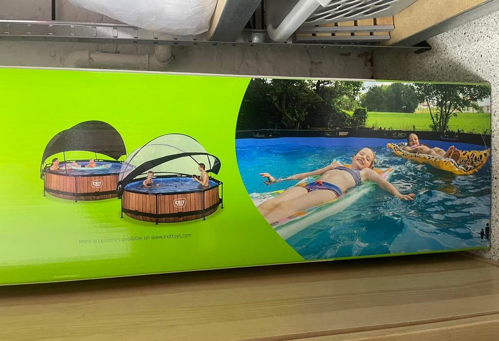 Piscine Exit Toys ø300, Enlèvement, Comme neuf, Pompe