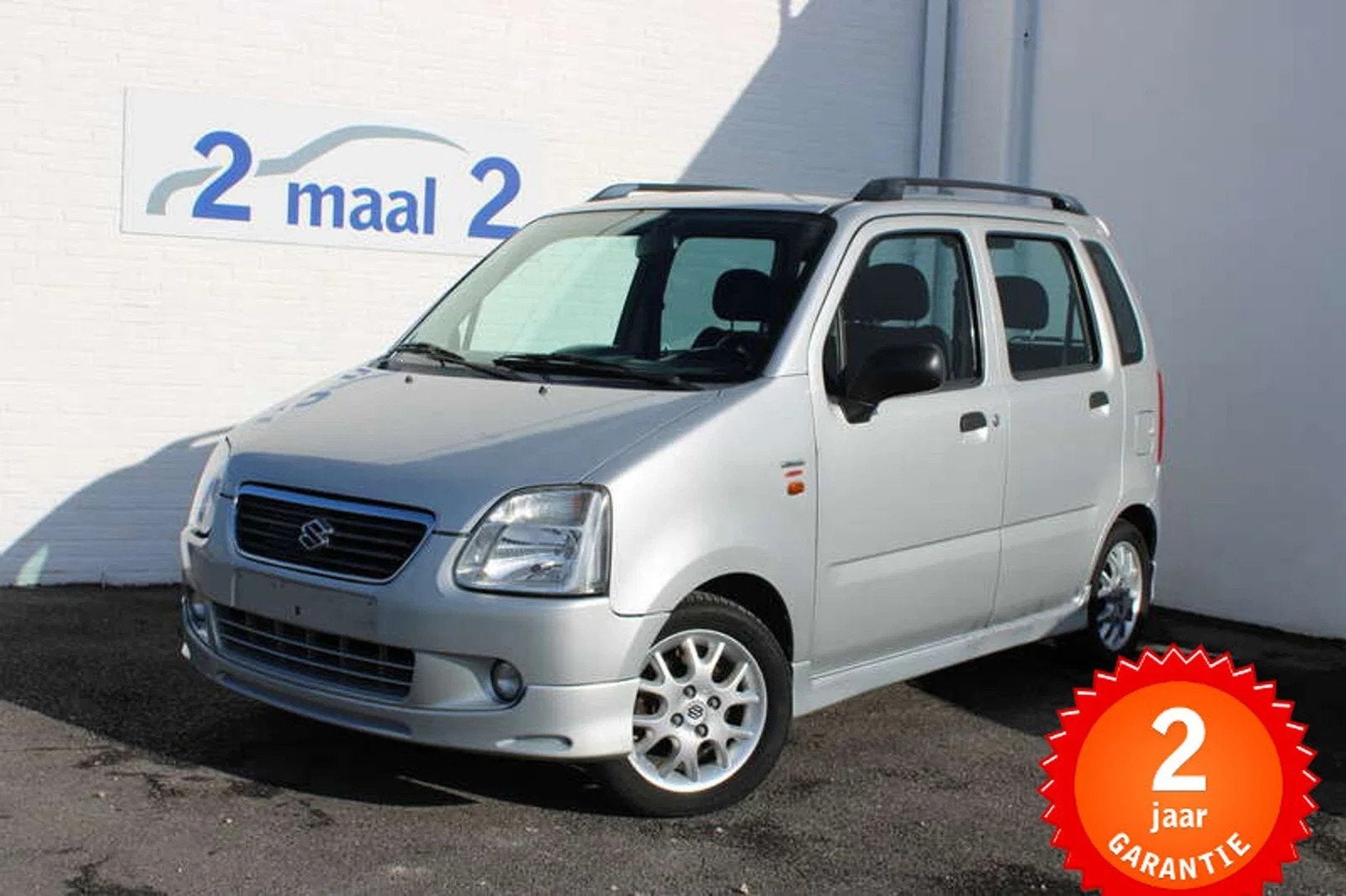 Suzuki Wagon R+ 1.3i 5Deurs 2 JAAR garantie! (bj 2002), Auto's, Gebruikt, 4 cilinders, Wagon R+, Bedrijf