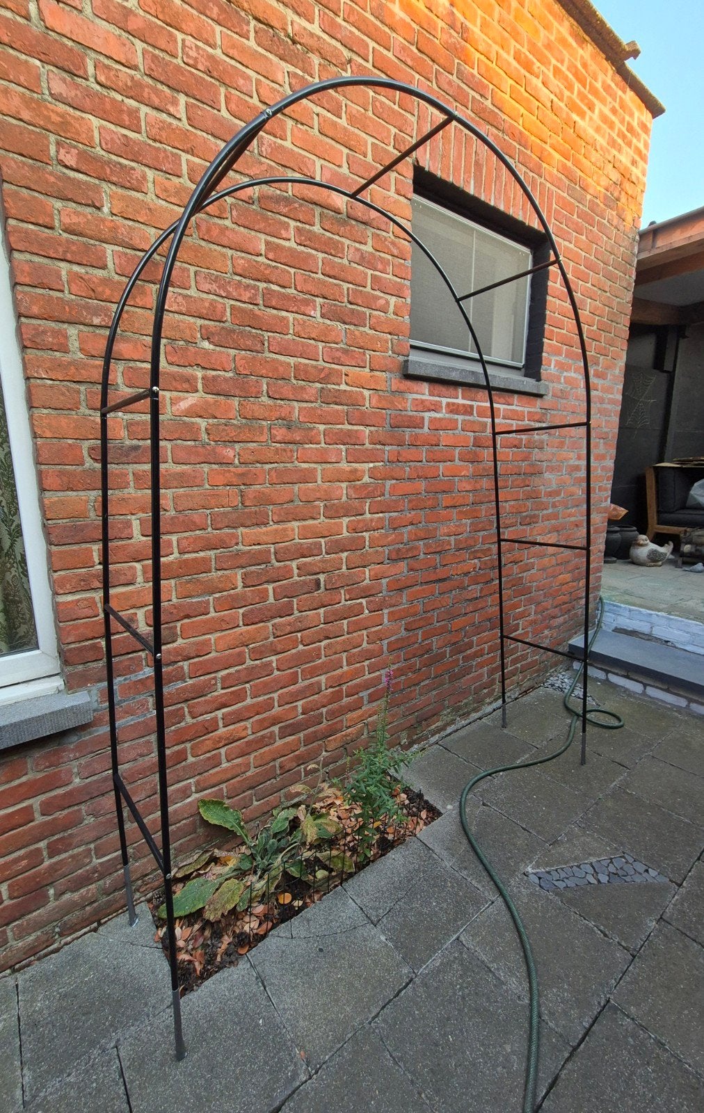 metalen rozenboog : 240 cm hoog, Tuin en Terras, Ophalen, Gebruikt