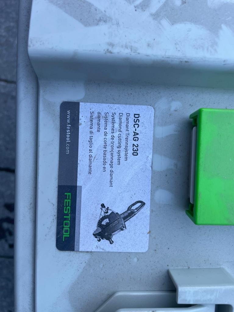 Festool dsc ag 230 disqueuse, Enlèvement, Comme neuf