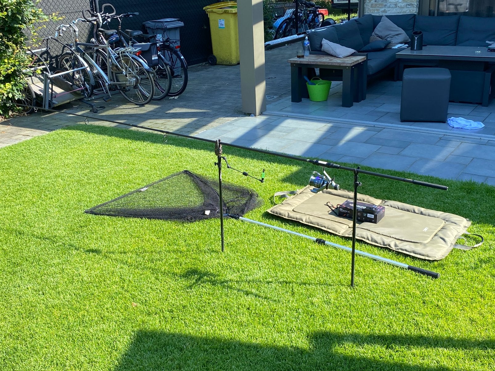 Complete karperset, Ophalen, Zo goed als nieuw, Molen