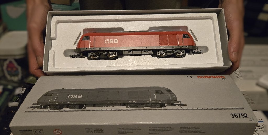 Locomotive Marklin Serie 2016 - 36792, Analogique, Enlèvement ou Envoi, Comme neuf, Courant continu