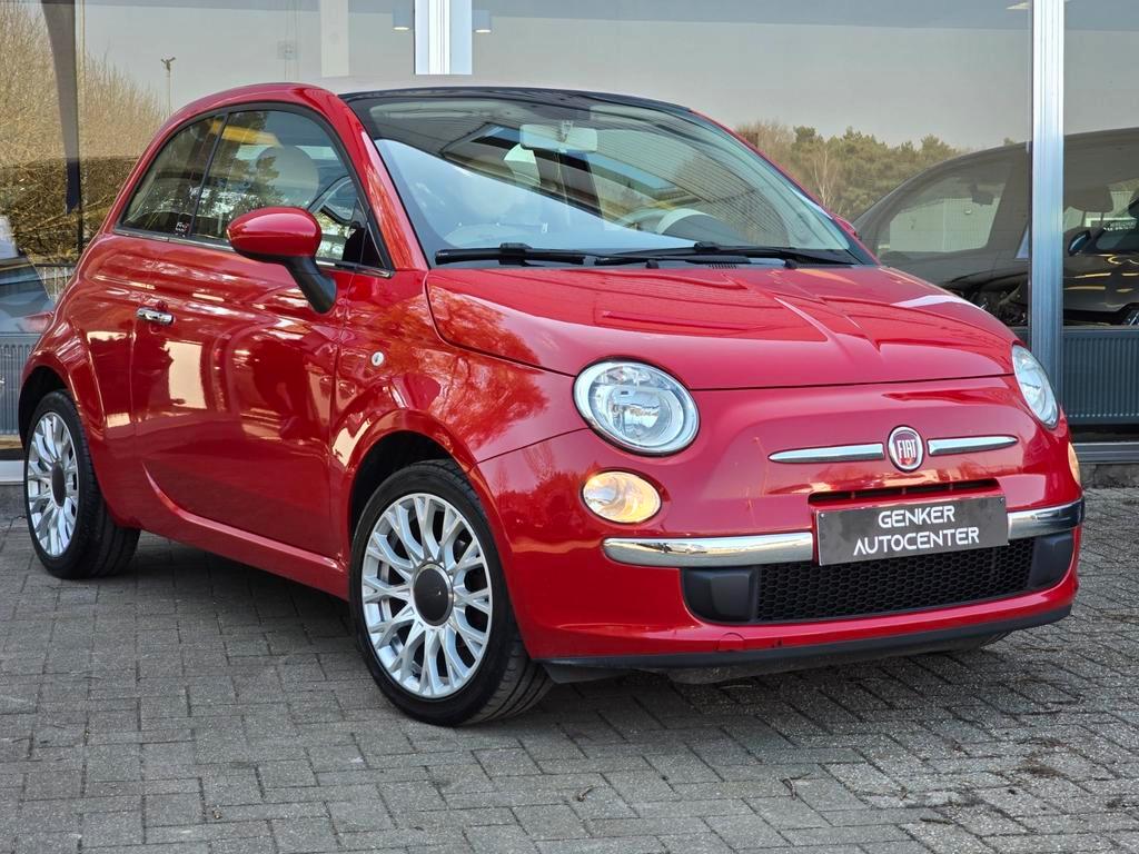 Fiat 500 1.2 Benzine -Automaat -Cabrio/GARANTIE, Automaat, Euro 6, https://public.car-pass.be/vhr/32b6867c-57ad-47b7-86cf-e8c4fd701ac8