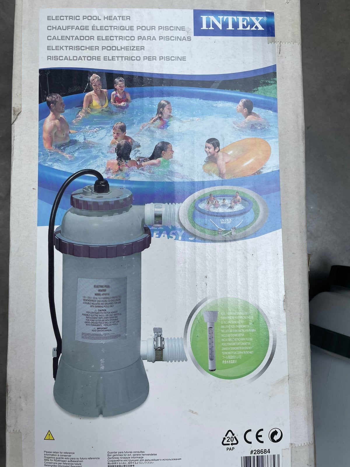 Intex verwarming zwembad, Tuin en Terras, Ophalen of Verzenden, Gebruikt, Verwarming