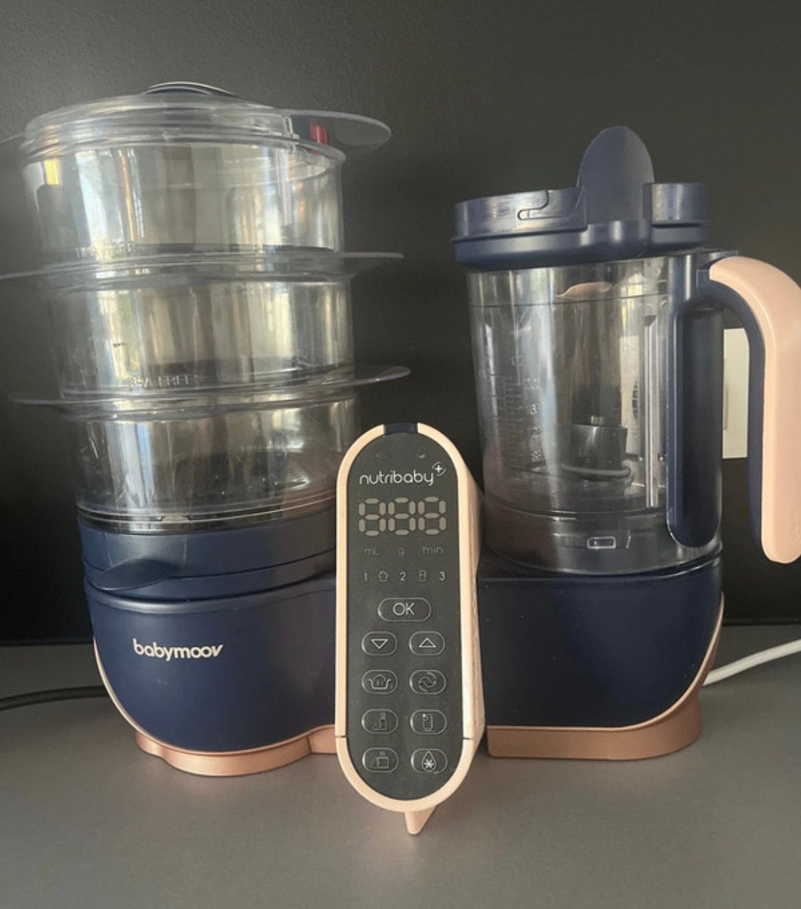 Babymoov Nutribaby+ XL, Enfants & Bébés, Préparateur de repas pour bébé, Enlèvement, Fonction vapeur, Babymoov