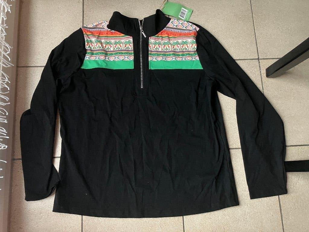 Nieuwe zwart gekleurde trui - Maat XL / XXL, Kleding | Dames, Grote Maten, Ophalen of Verzenden, Nieuw, Zwart, Trui of Vest