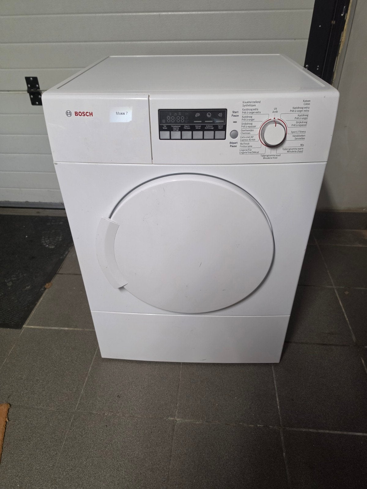Bosch wasdroger, Elektronische apparatuur, Droogkasten, Ophalen, Gebruikt