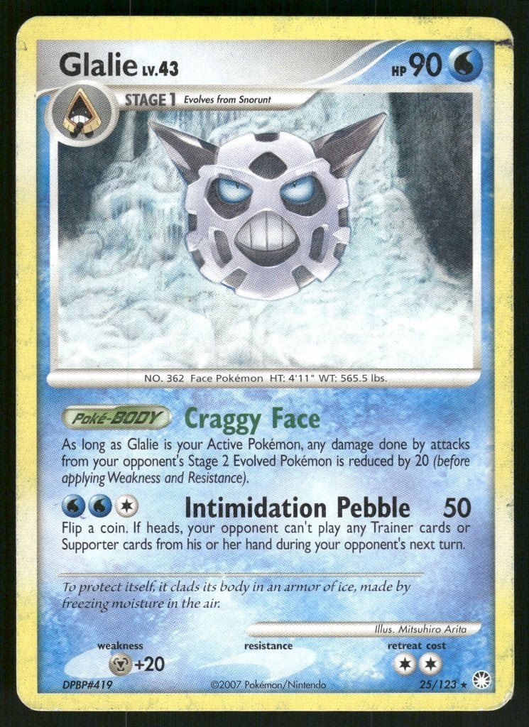 Glalie 25/123 - Mysterious Treasures (NM), Verzenden, Gebruikt