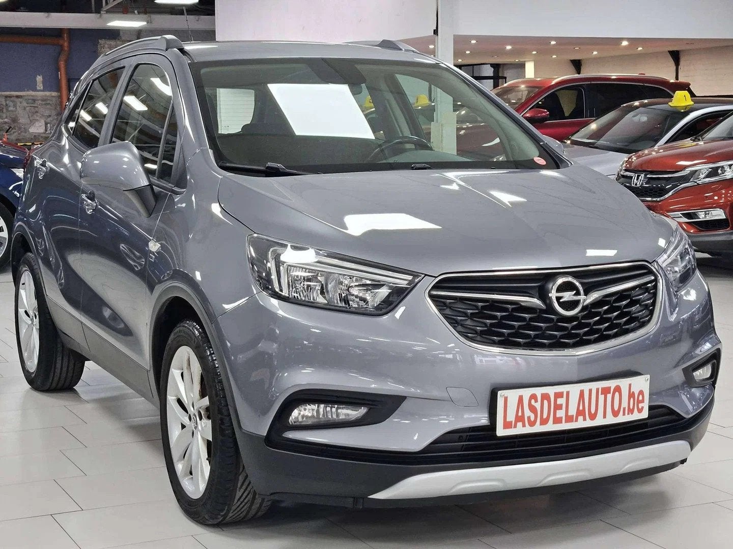Opel Mokka X 1.4i Turbo Led Gps Bluetooth Cruise Carplay And, Volant multifonction, Argent ou Gris, Euro 6, Entreprise