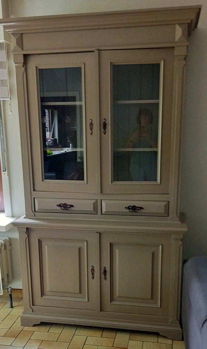 Vitrine en 2 parties, 25 à 50 cm, 100 à 150 cm, Enlèvement, Utilisé