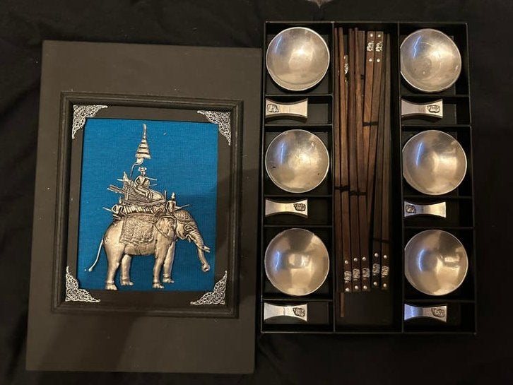Thaise tafeldecoratie, Ophalen, Groen