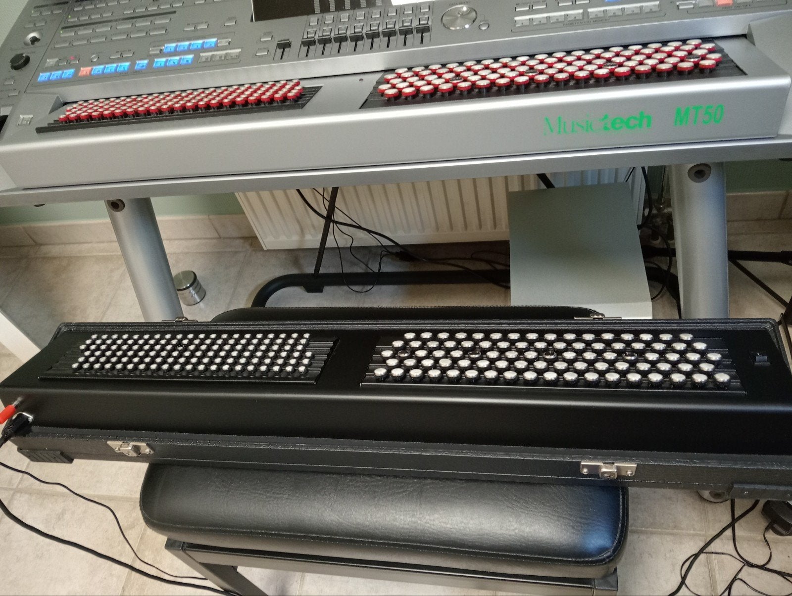 Clavier midi accordéon new master Do 3, Enlèvement