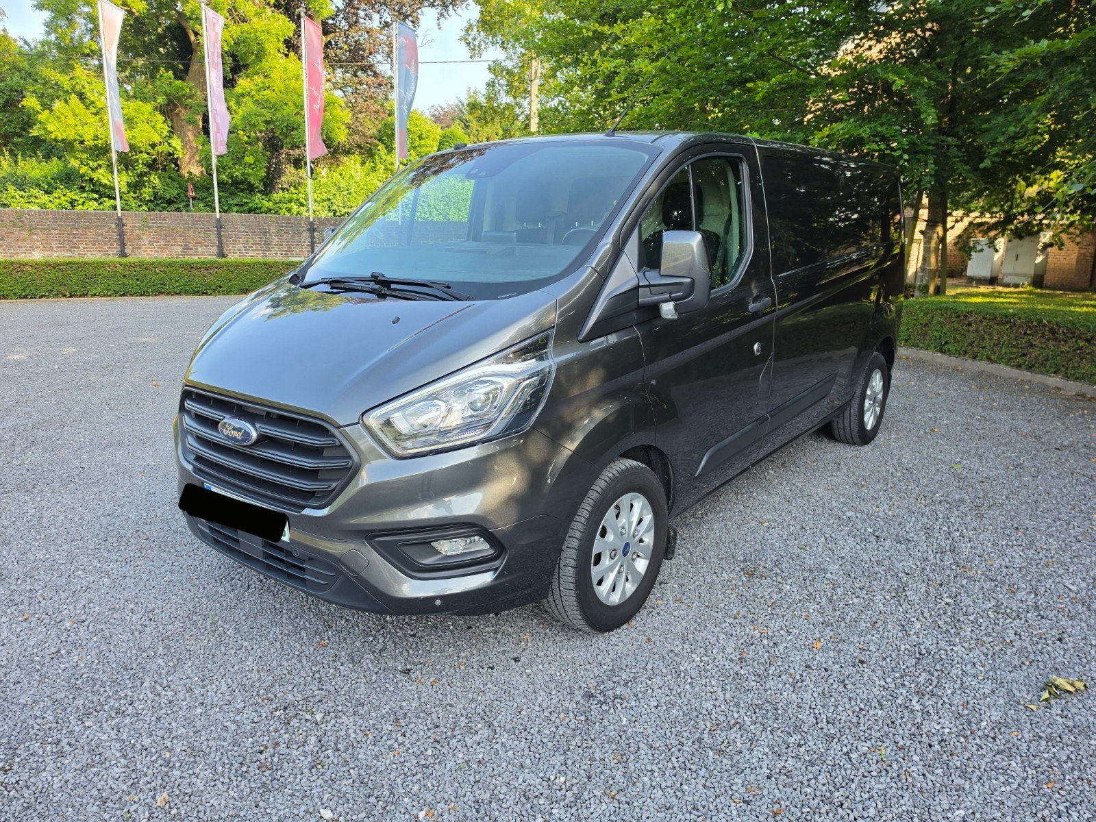 Ford Transit Custom L2H1 2.0 TDCi 170PK Automaat – 2019, Argent ou Gris, Achat, Euro 6, 3 places